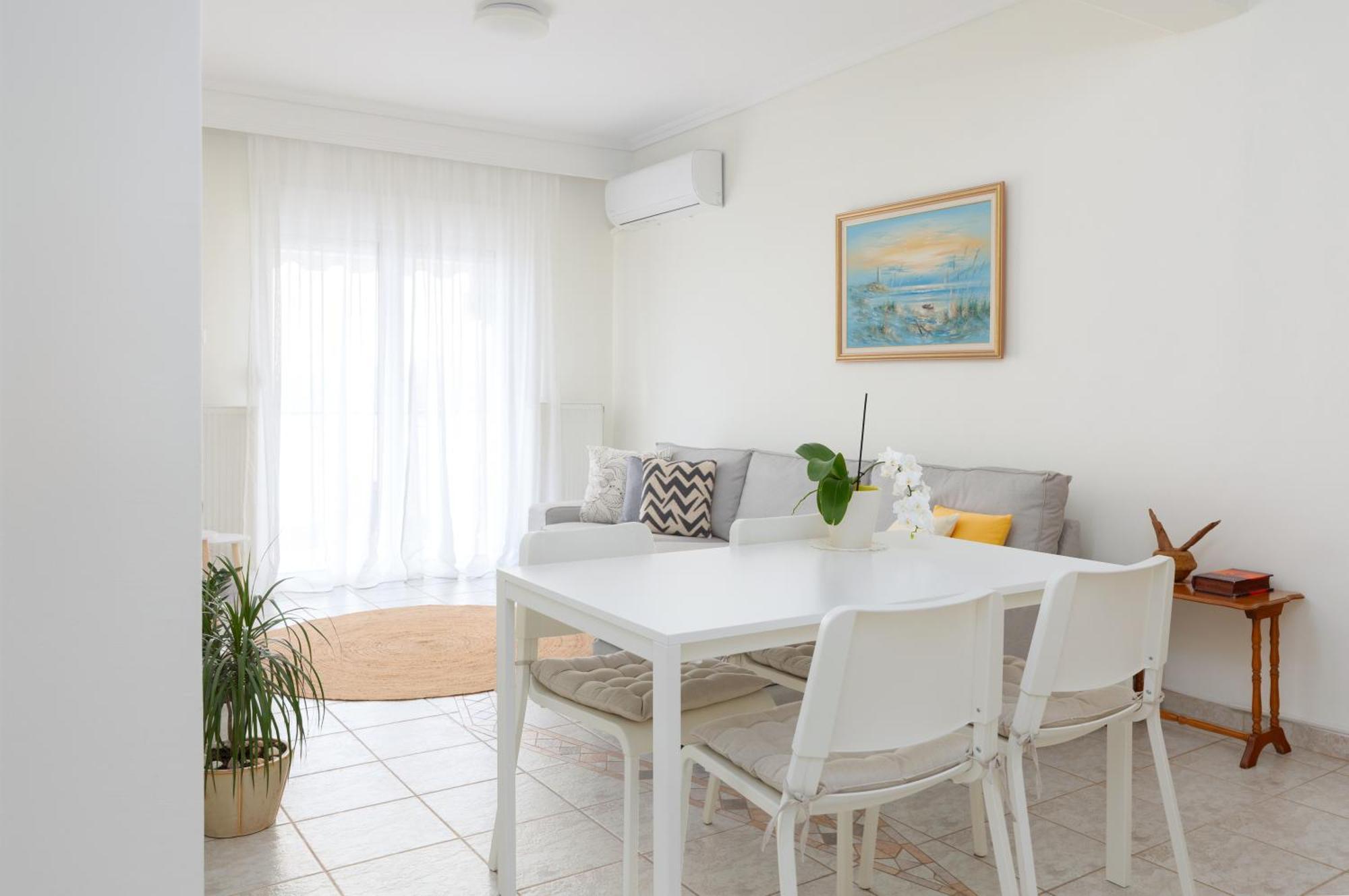 Mimoza'S Sea View Apartment Palaiontsiflikion Luaran gambar