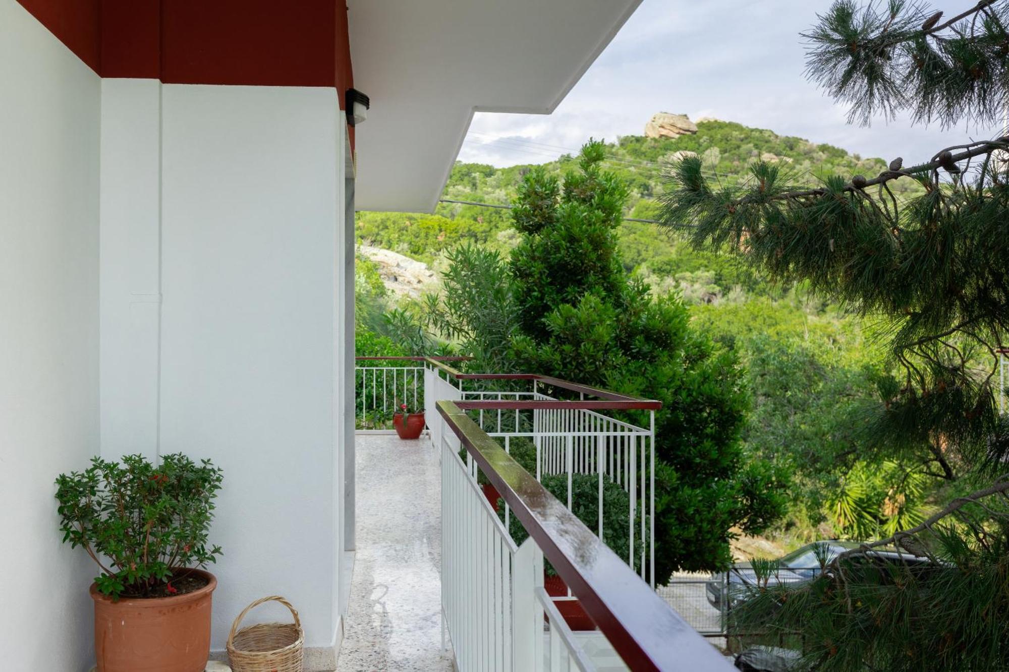 Mimoza'S Sea View Apartment Palaiontsiflikion Luaran gambar