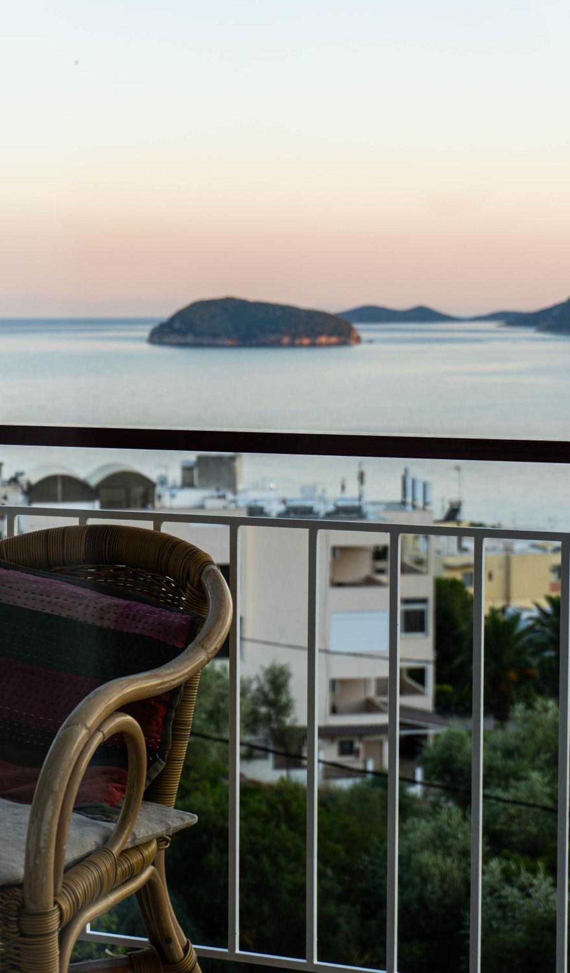 Mimoza'S Sea View Apartment Palaiontsiflikion Luaran gambar